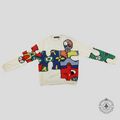 Louis Vuitton LV Puzzle Jacquard Crewneck in White
