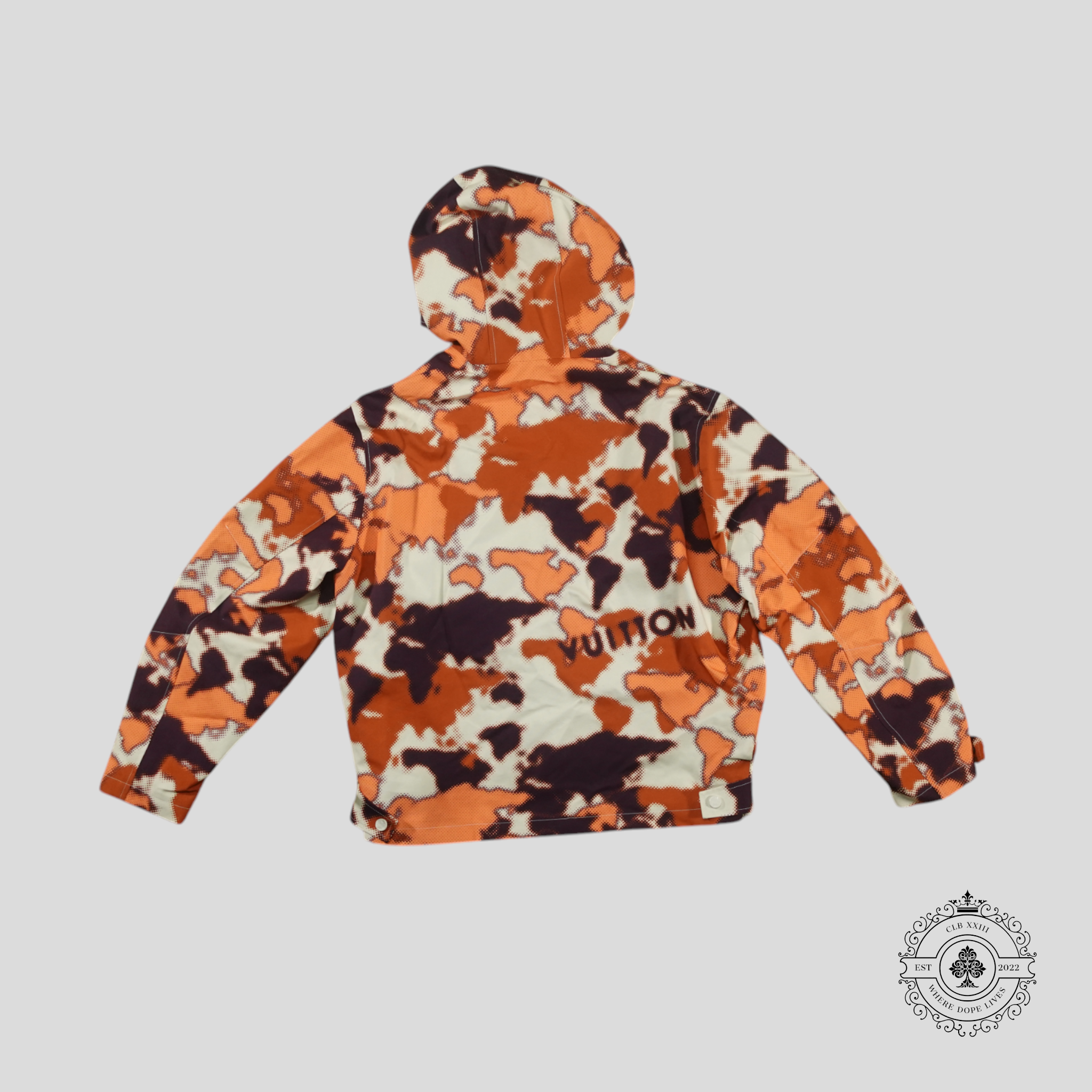 Louis Vuitton World Map Hooded Blouson
