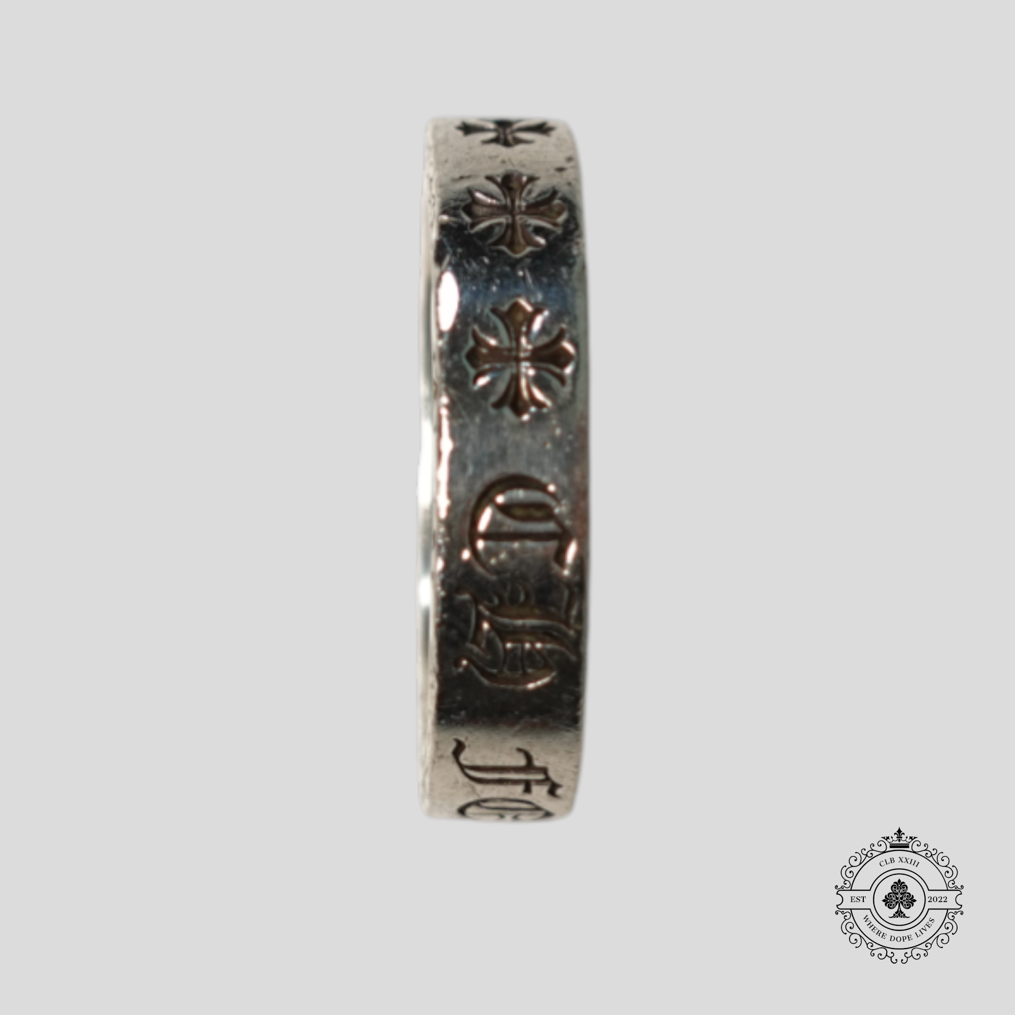 Chrome Hearts CH Forever Ring in Silver