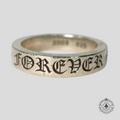 Chrome Hearts CH Forever Ring in Silver