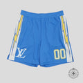 Louis Vuitton Sporty Jersey Shorts in Light Blue