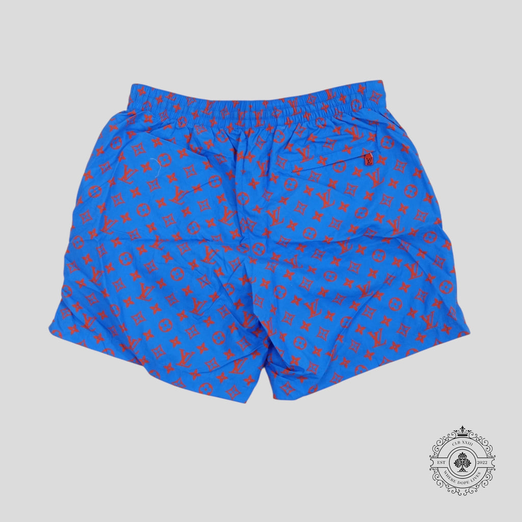 Louis Vuitton Monogram Glow Swim Shorts in Blue