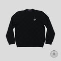 Louis Vuitton Damier Pearl Embroidered Pullover in Black