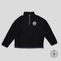 Chrome Hearts Fleece Quarter Zip in Black