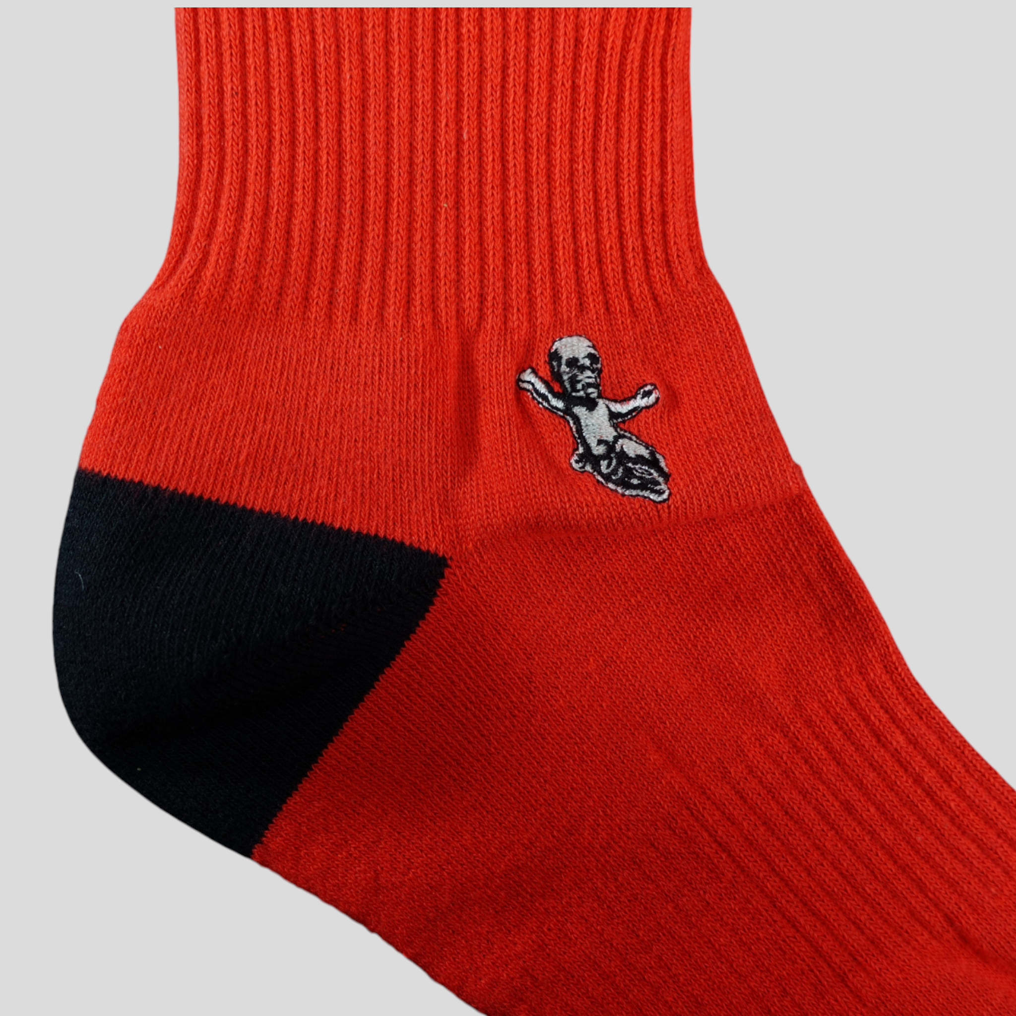 Chrome Hearts Foti Socks in Red
