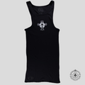 Chrome Hearts Hairy Cross Tank Top in Black