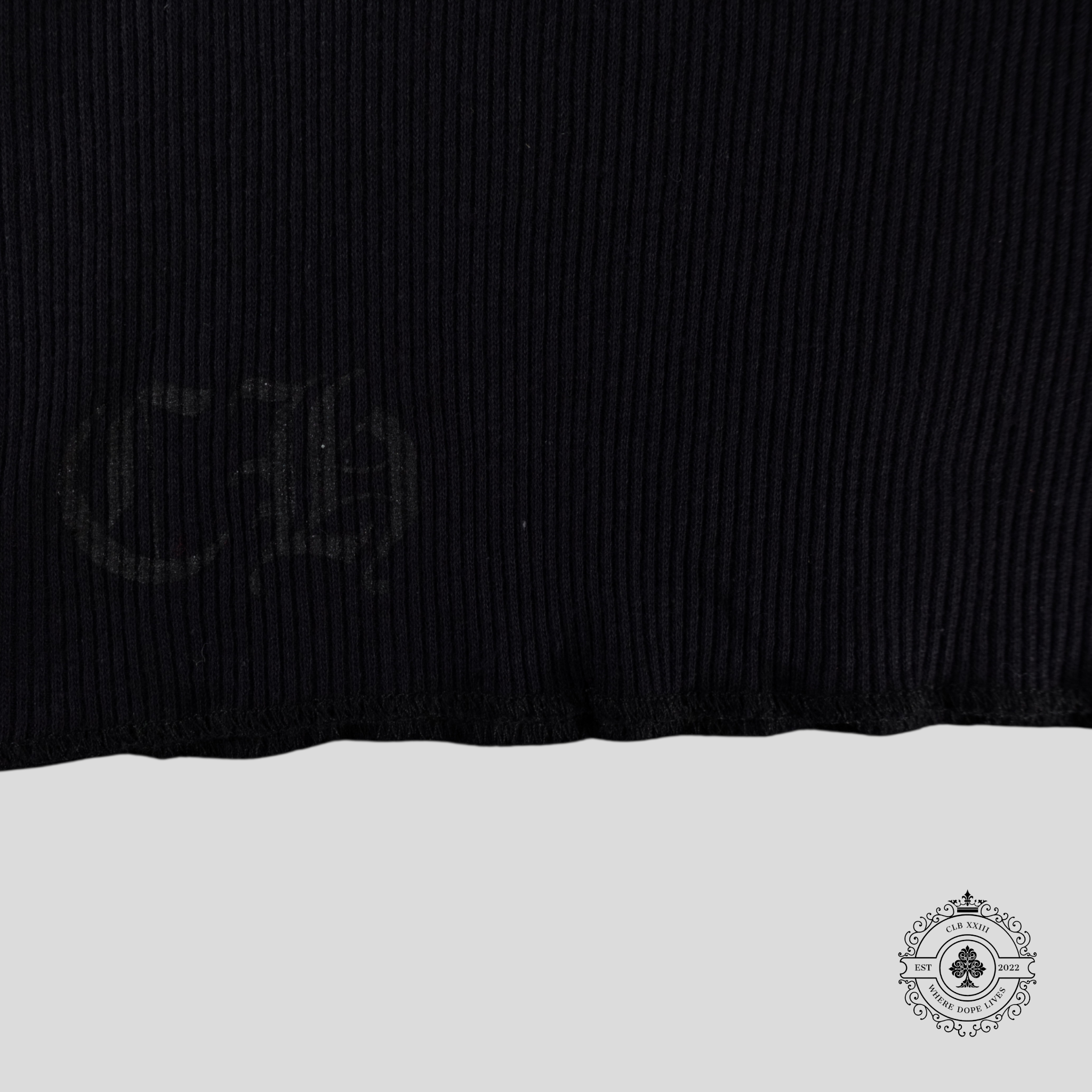 Chrome Hearts Hairy Cross Tank Top in Black