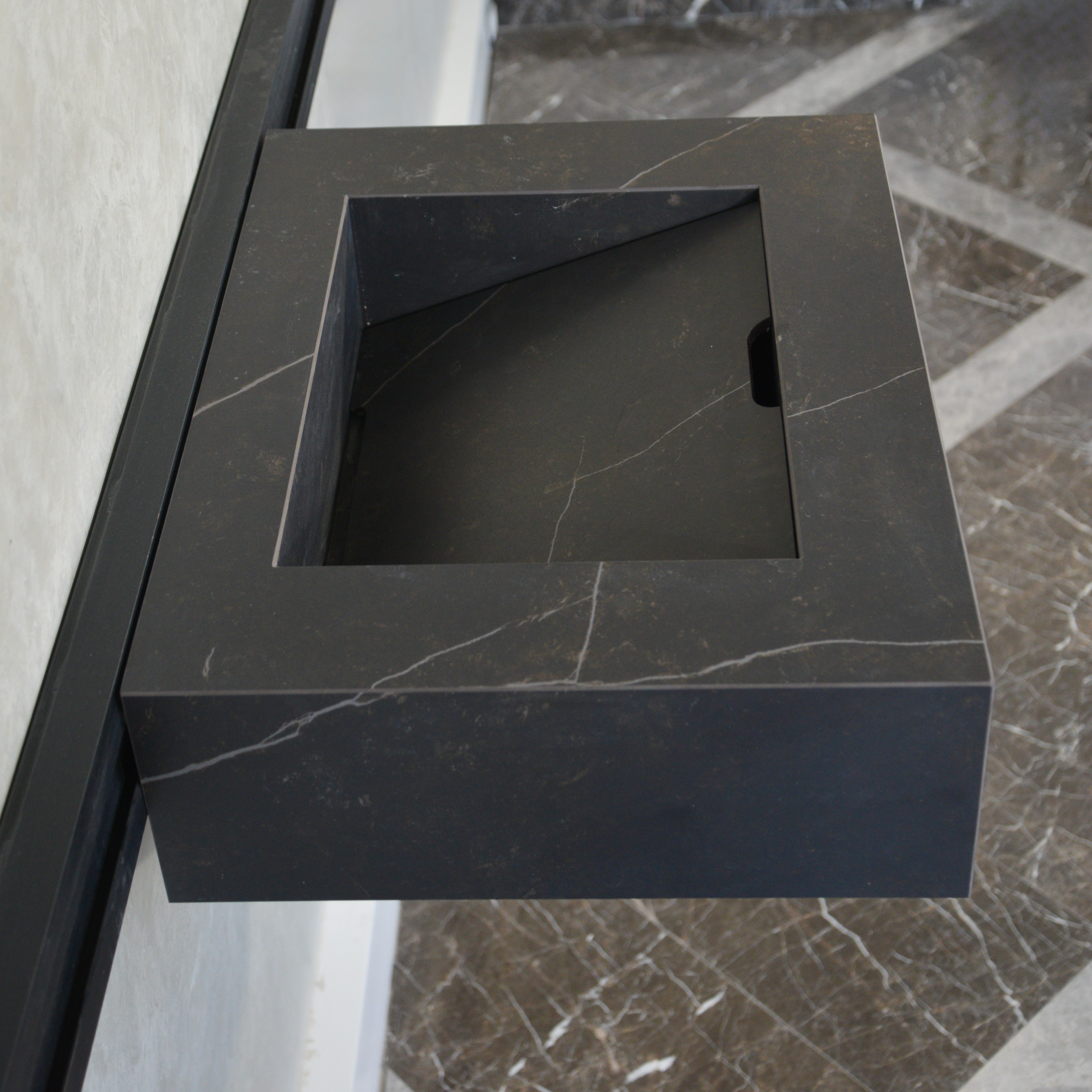 HANDCRAFTED DEKTON KELYA HIGH ENGINEERED PORCELAIN SINK (ES-035)