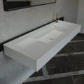 Quartz Bathroom Vanity With Single Sink (QU-092)