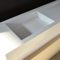 Handcrafted Custom Double Quartz Sink (QU-097)