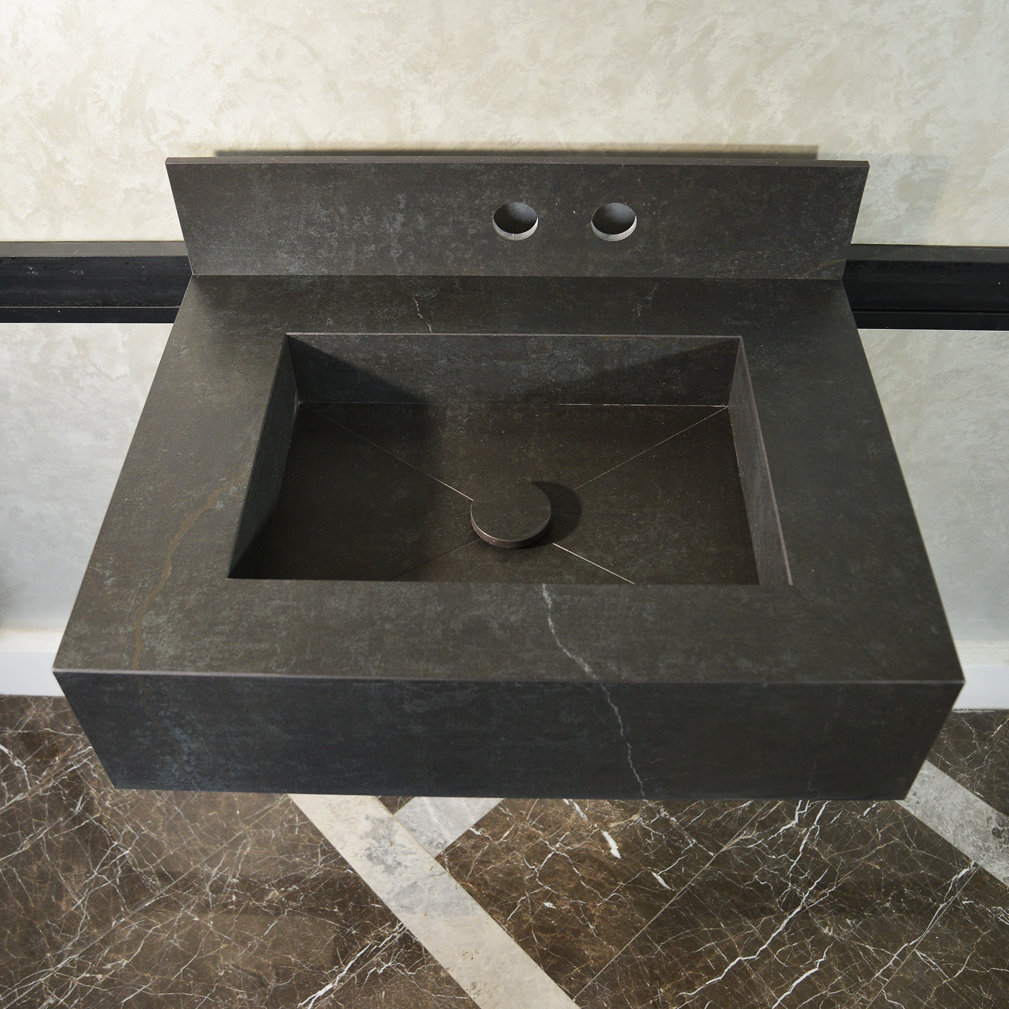 HANDCRAFTED DEKTON LAOS ENGINEERED PORCELAIN SINK (ES-048)