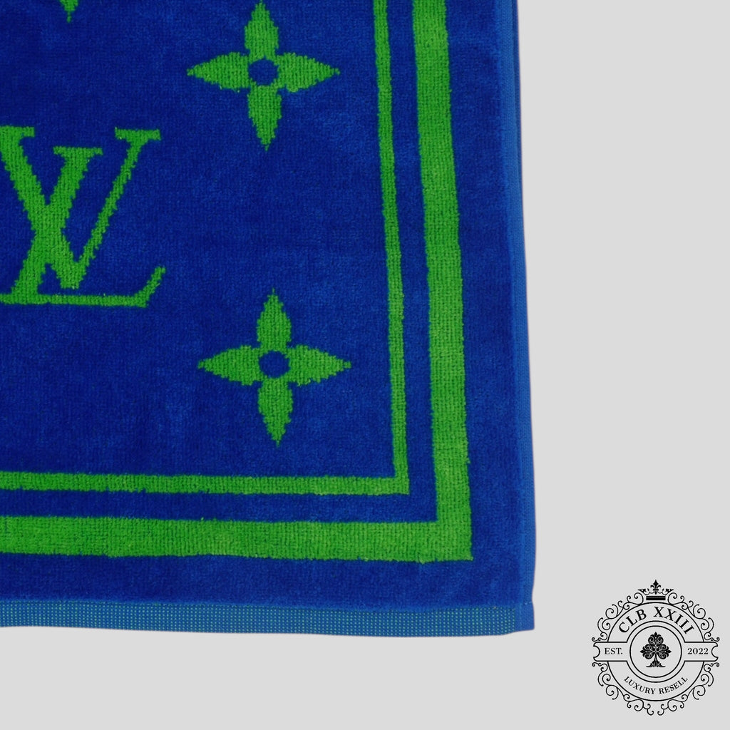 Louis Vuitton Beach Towel in Blue