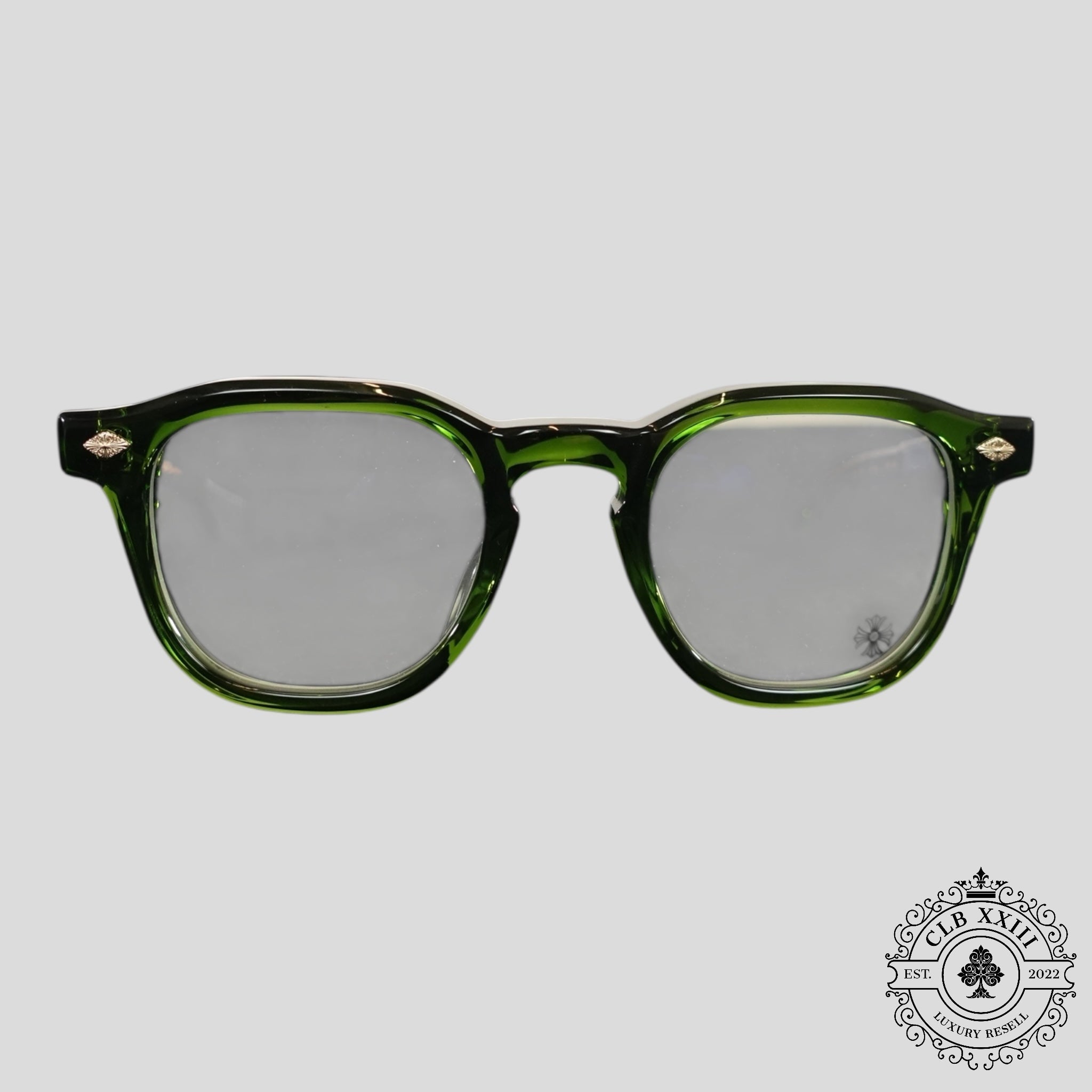 Chrome Hearts Chirp Chirp Glasses in Green