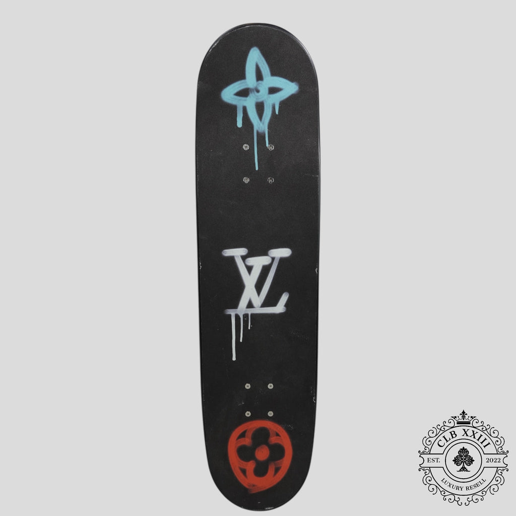 Louis Vuitton Graffiti Monogram Skateboard