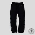 Chrome Hearts Scroll Logo Sweatpants in Black