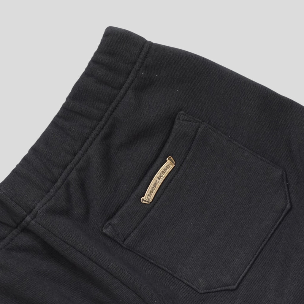 Chrome Hearts Paper Jam Sweatshorts in Black