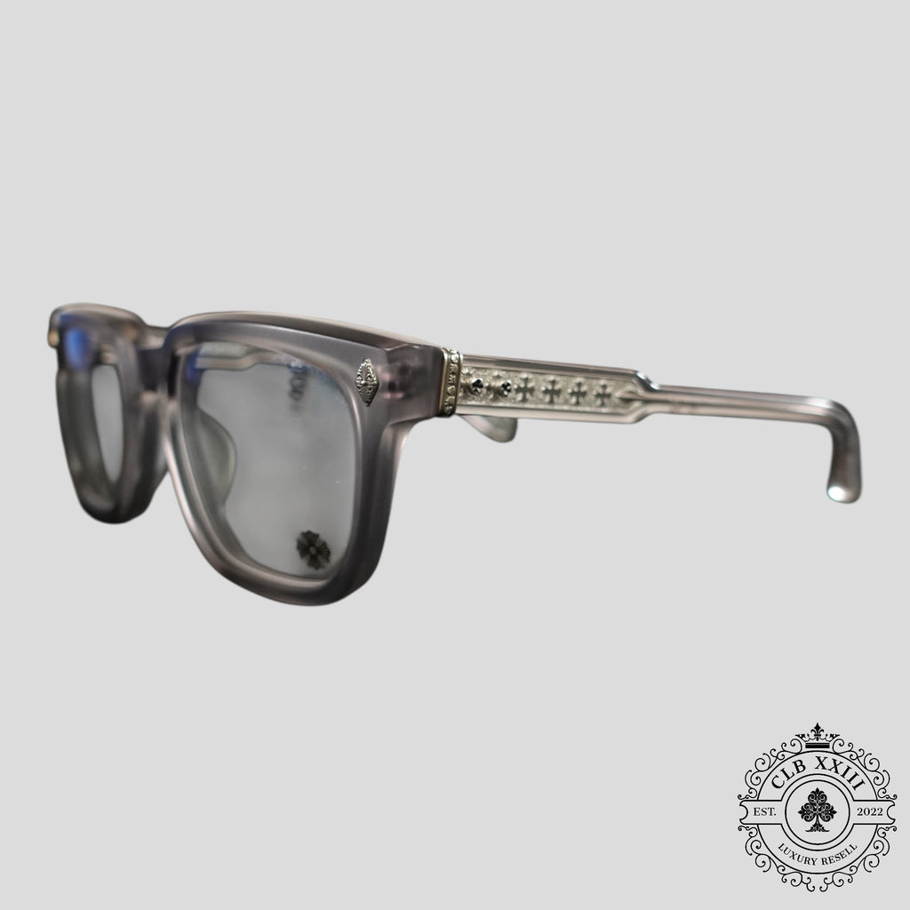 Chrome Hearts Ambidixtrous Glasses in Matte Grey