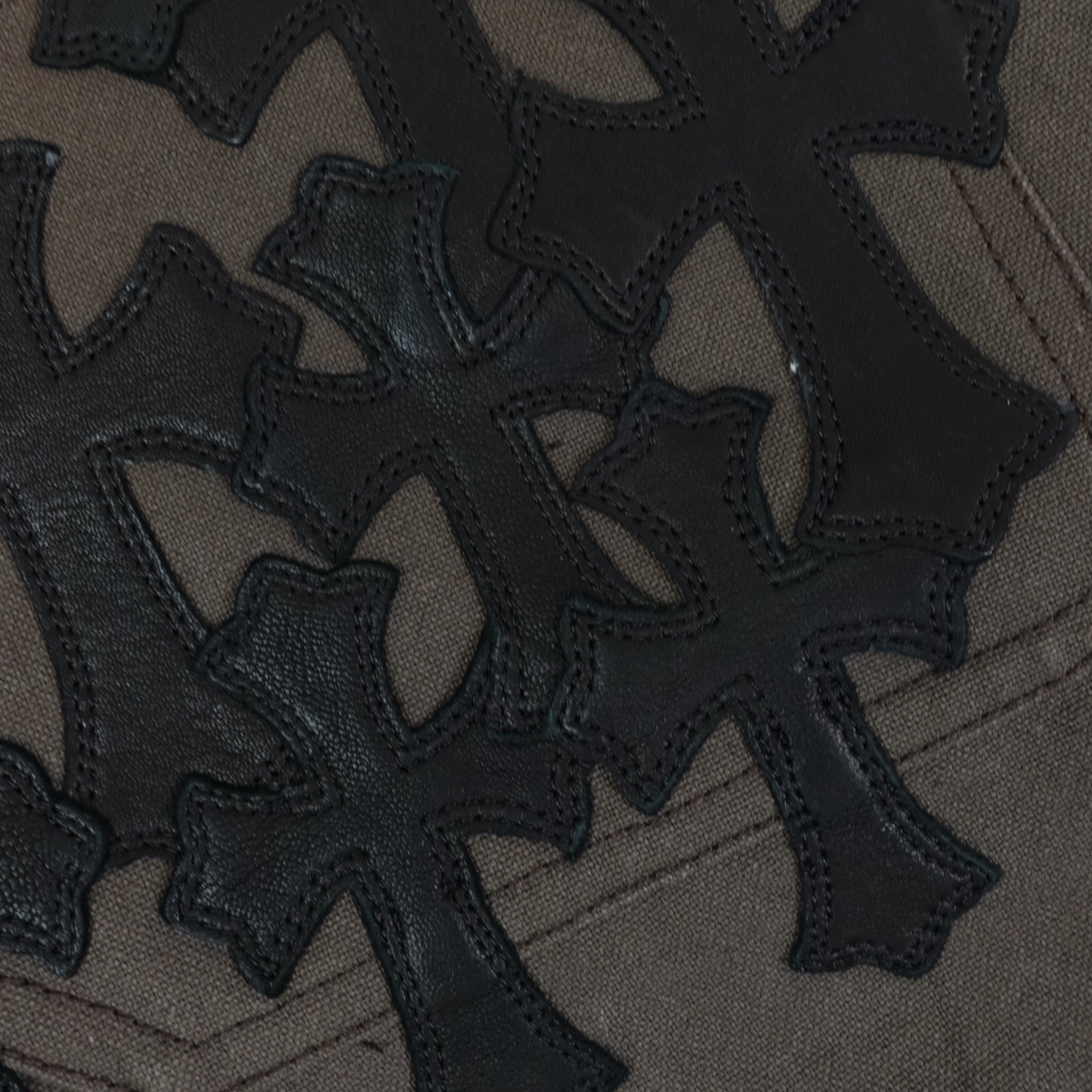 Chrome Hearts Double Knee Carpenter Pants in Brown