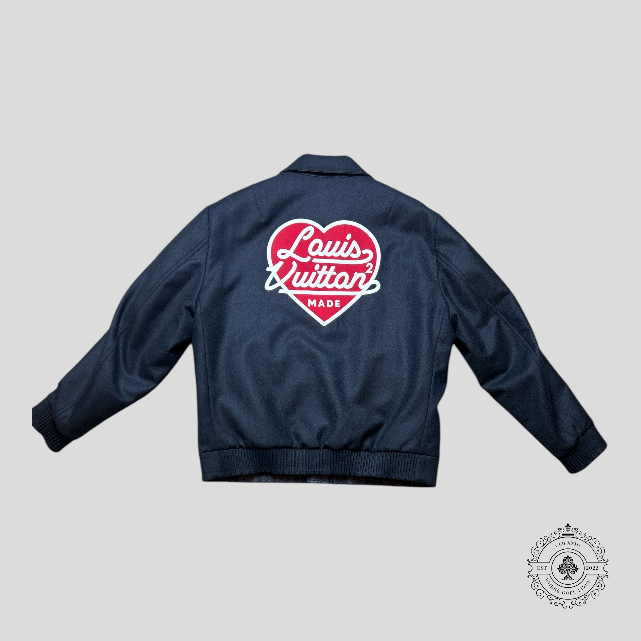Louis Vuitton x Nigo Monogram Reversible Padded Jacket in Black