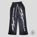 Hellstar Flame Sweatpants in Black