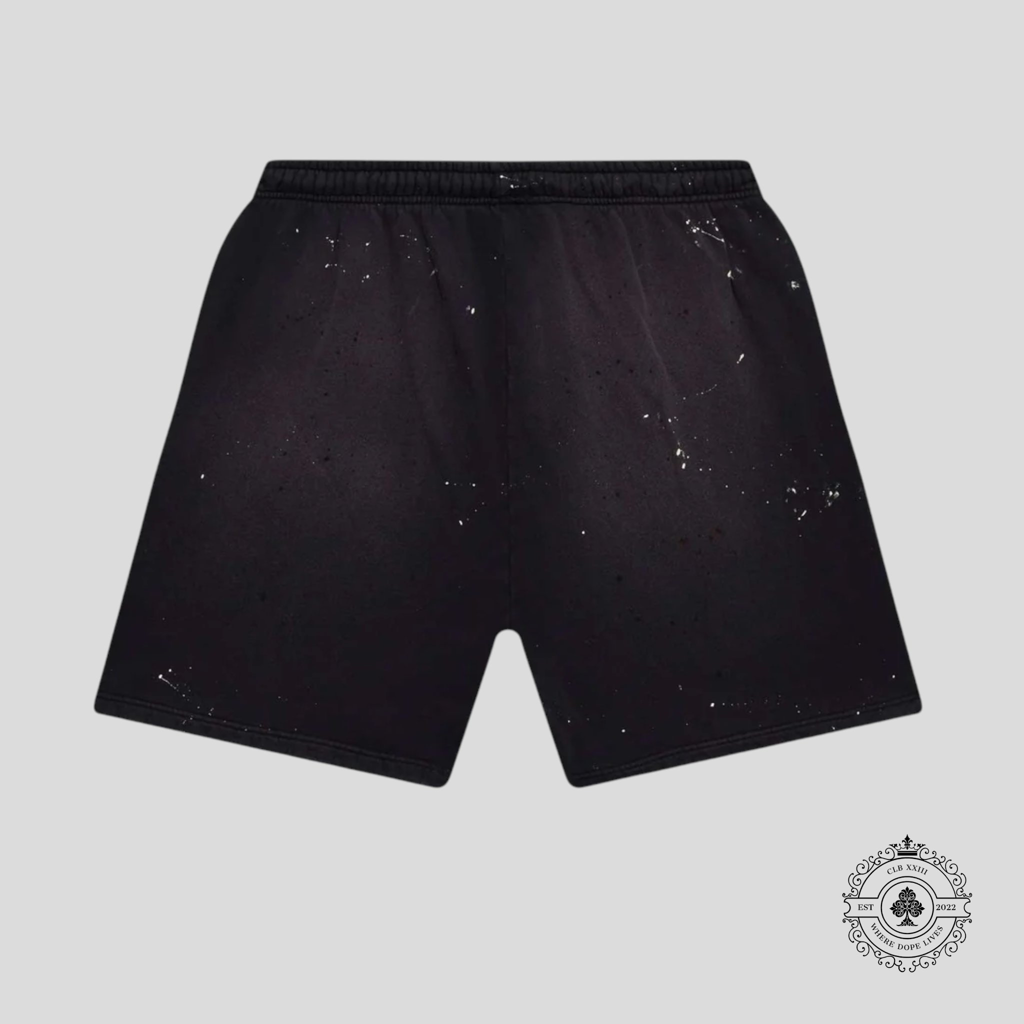 Hellstar Halloween Sport Logo Shorts in Black