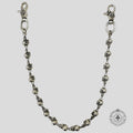 Chrome Hearts Delphino Foti Skull Wallet Chain