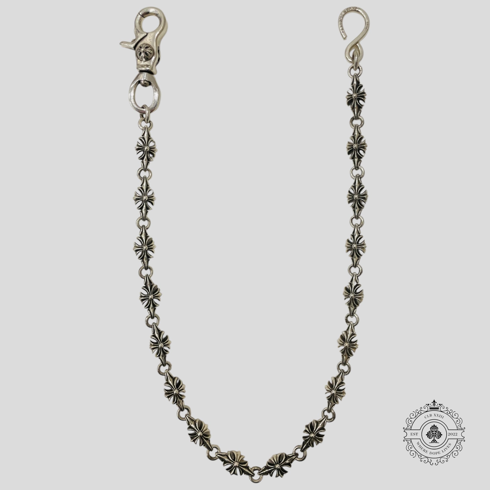 Chrome Hearts Plus Cross Wallet Chain