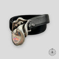 Chrome Hearts Rolling Stones Leather Belt