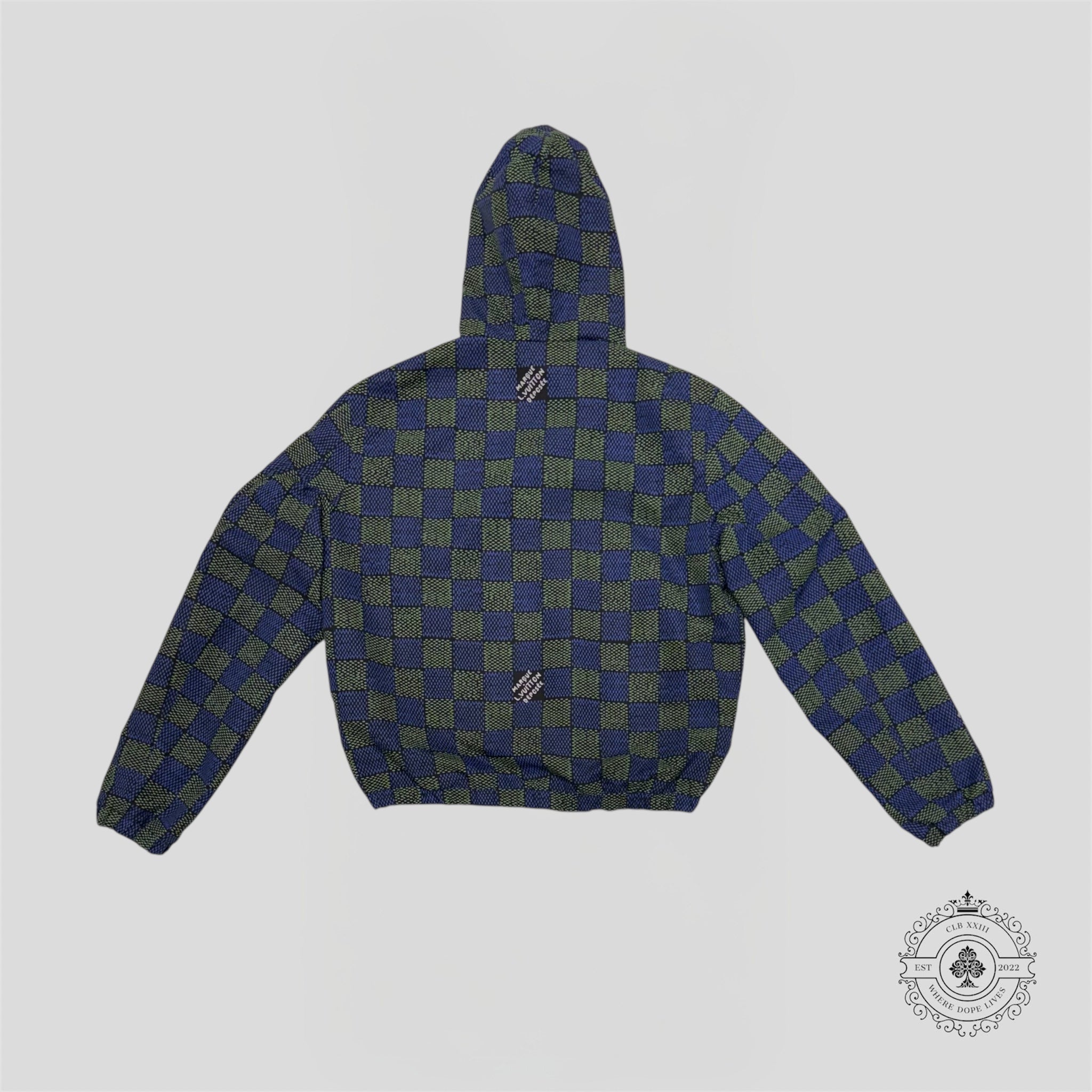 Louis Vuitton Heritage Damier Reversible Windbreaker in Brown