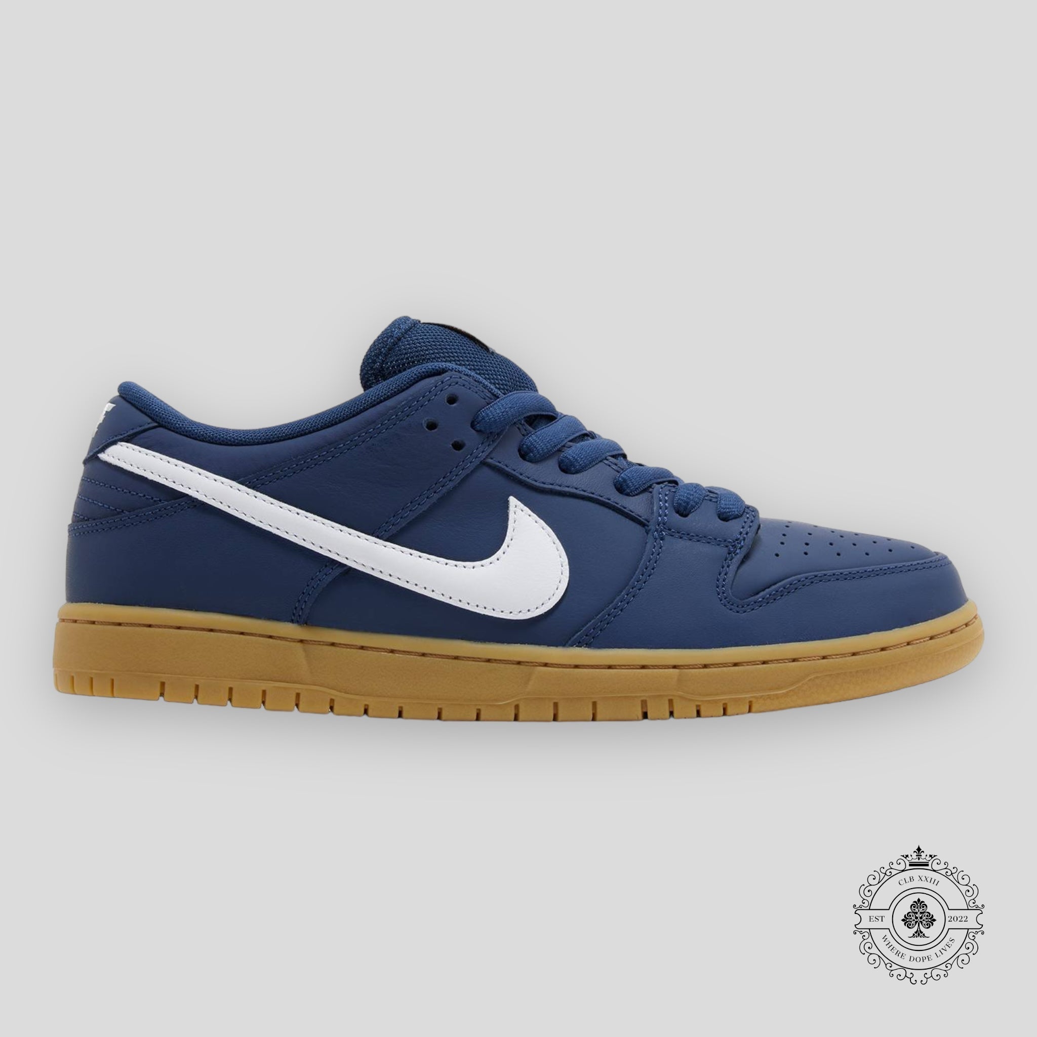 Nike SB Dunk Low “Navy Gum”