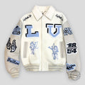 LOUIS VUITTON BUGS BUNNY VARSITY JACKET - WHITE