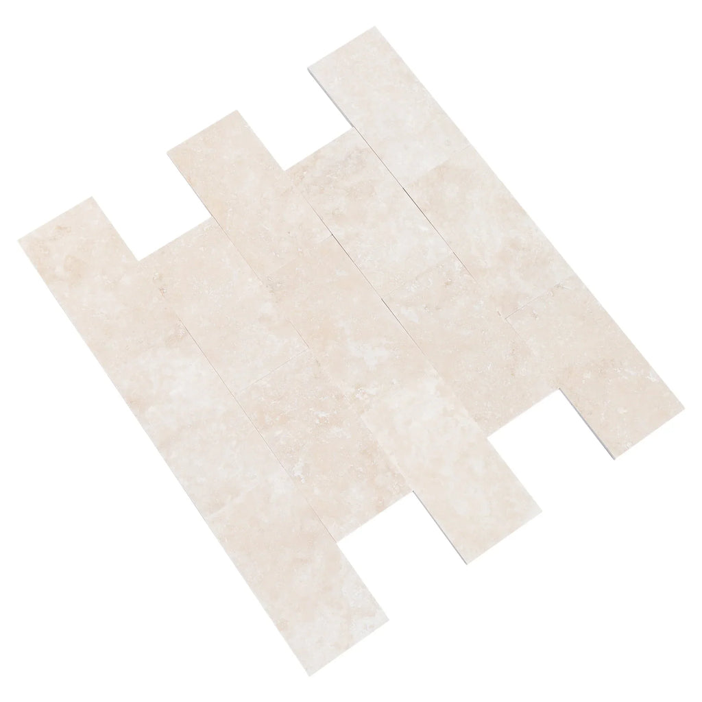 Miletos Ivory Travertine Tiles Honed and Filled Wall and Floor Tile