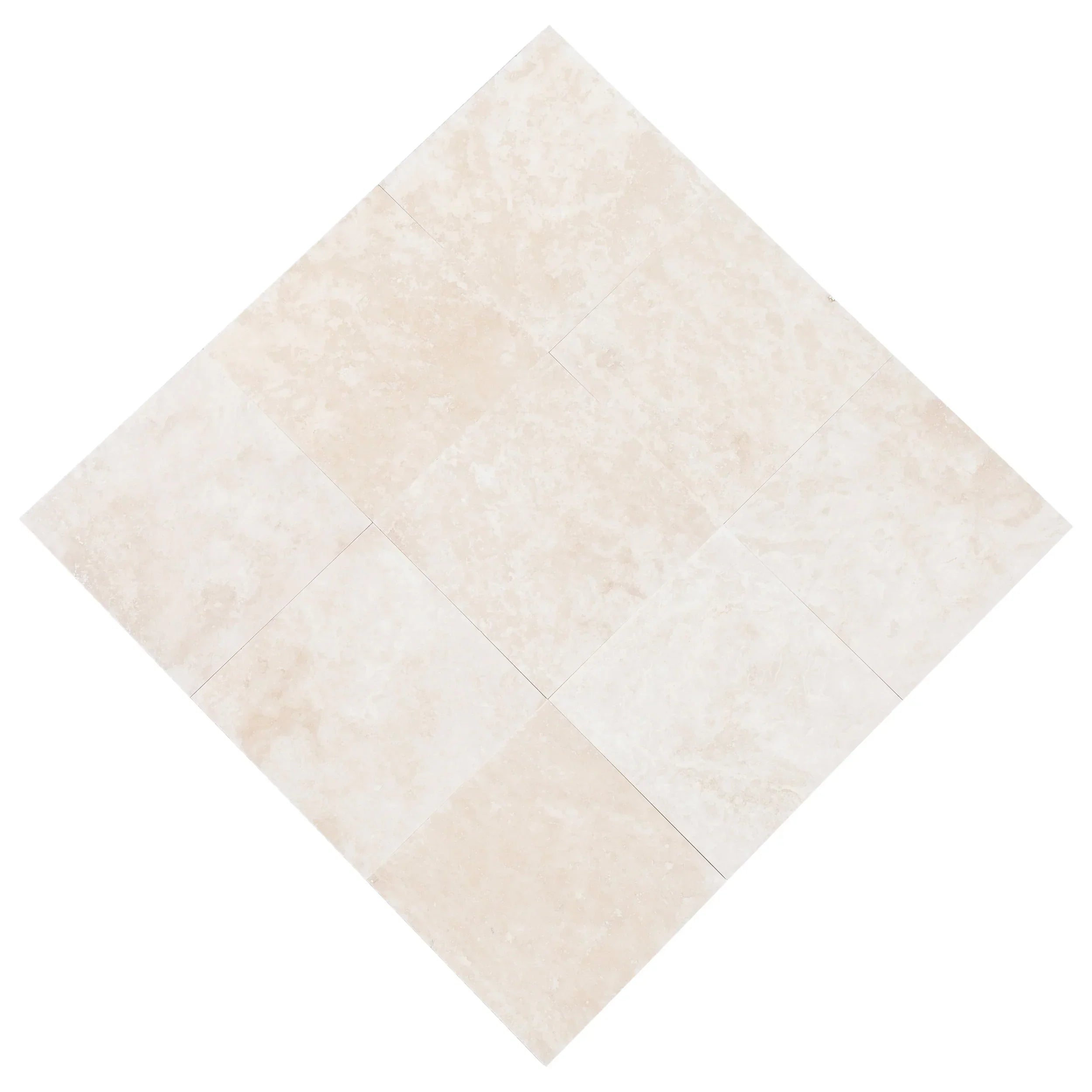 Miletos Ivory Travertine Tiles Honed and Filled Wall and Floor Tile