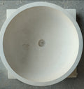 Natural Stone Round Classic Limestone Vessel Sink (D)17" (H)8"