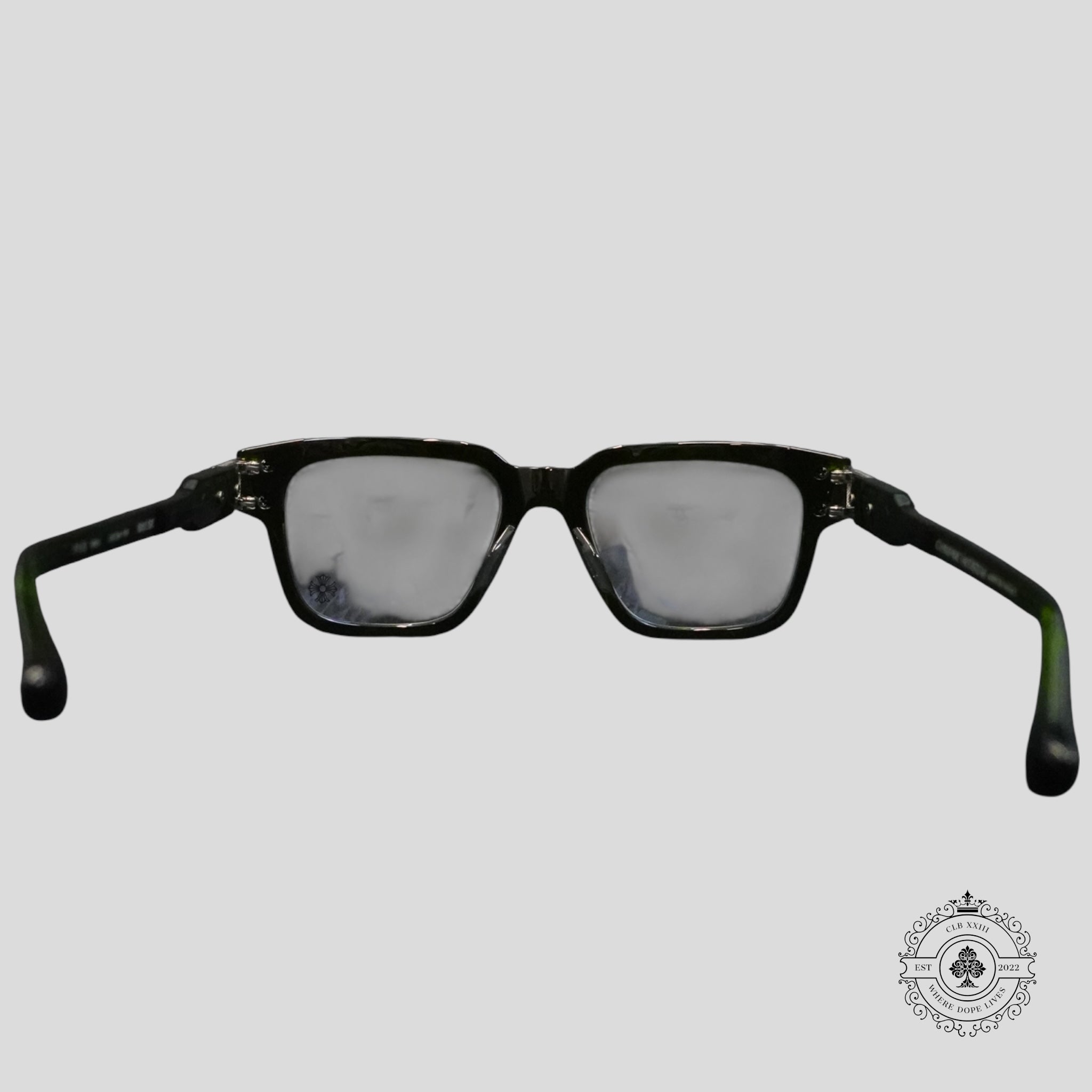 Chrome Hearts Bulge Glasses in Green/Silver