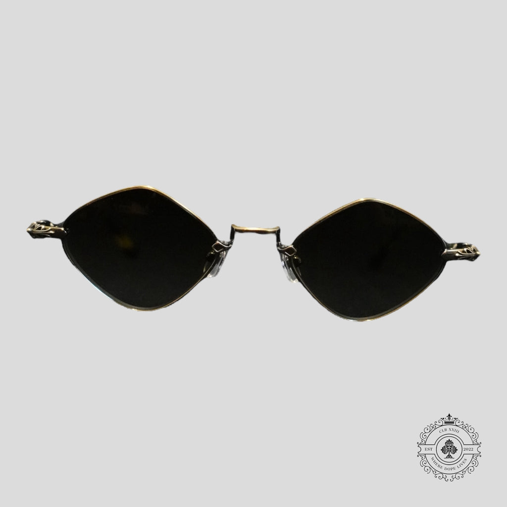 Chrome Hearts Diamond Dog Sunglasses in Tortoise