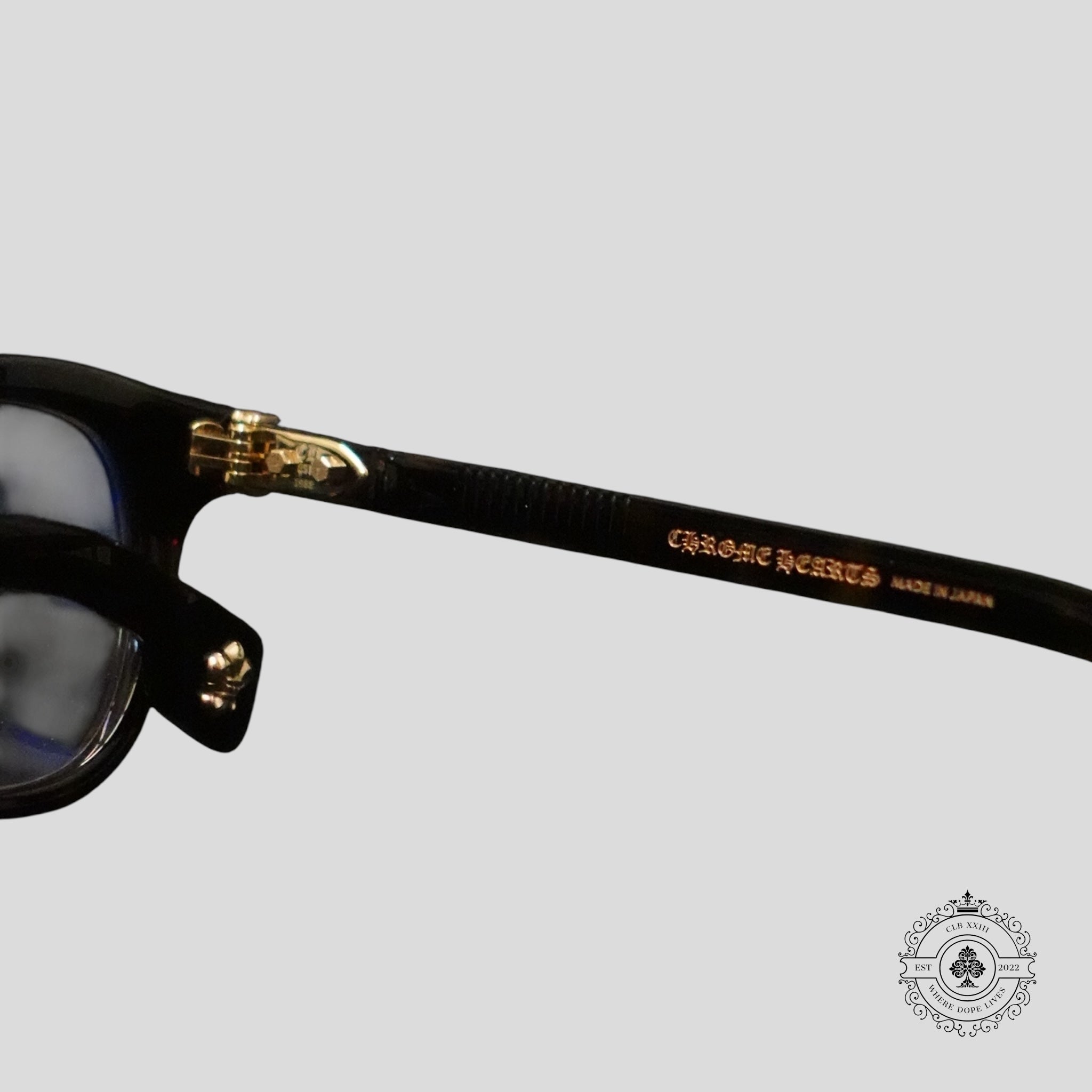 Chrome Hearts Chirp Chirp-A Sunglasses in Tortoise/Gold