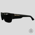 Chrome Hearts Yer Bjorn Again Glasses in Matte Black/Silver