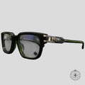 Chrome Hearts Bulge Glasses in Green/Silver