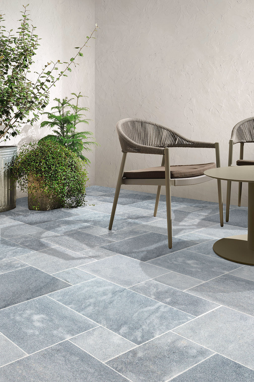 Bluestone Marble Leather Pavers