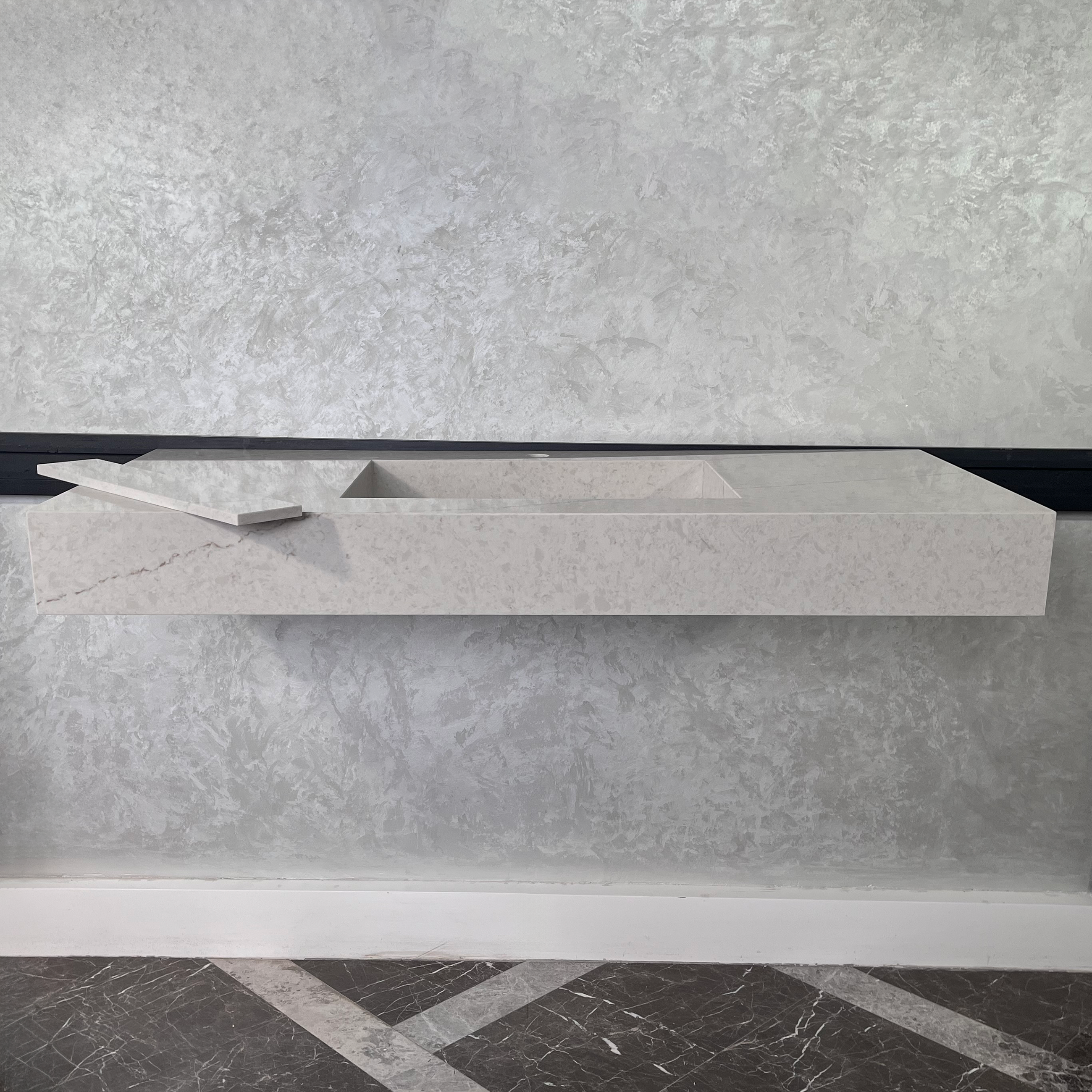HANDCRAFTED CUSTOM QUARTZ SINK (QU-054)