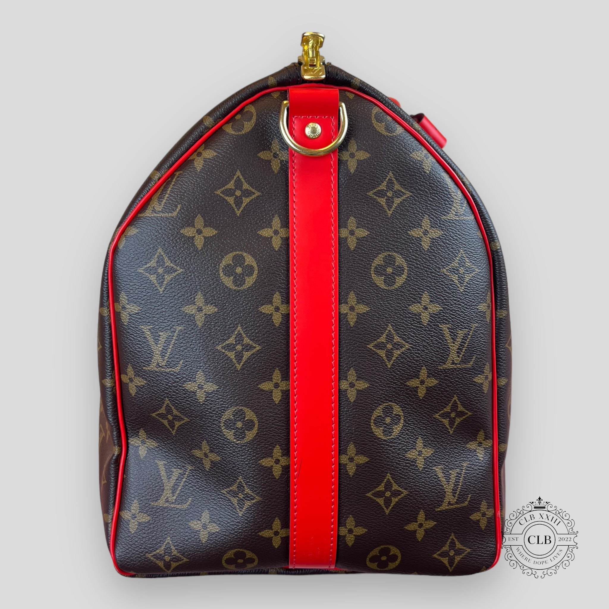 LOUIS VUITTON KEEPALL BANDOULIERE 50 - COQUELICOT