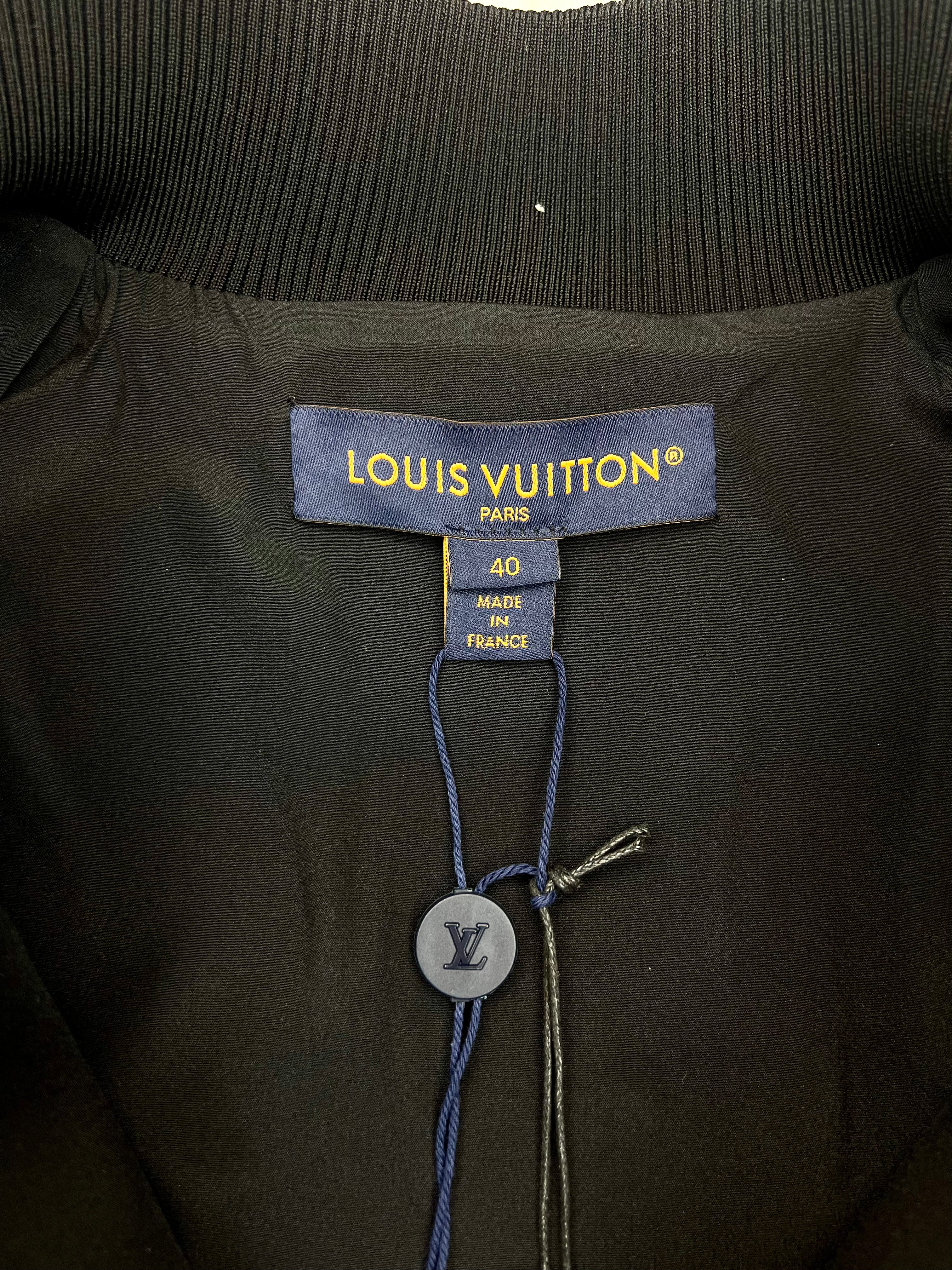 LOUIS VUITTON MONOGRAM ZIP-UP JOGGING JACKET