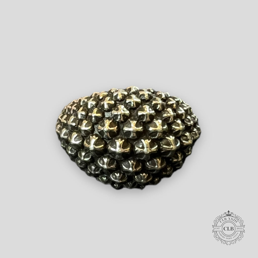 CHROME HEARTS MINI CROSS BALL RING