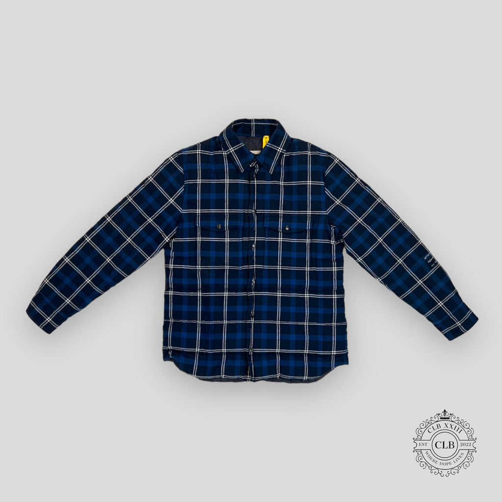 MONCLER FRAGMENT HIROSHI FUJIWARA MORAN OVERSHIRT - NAVY