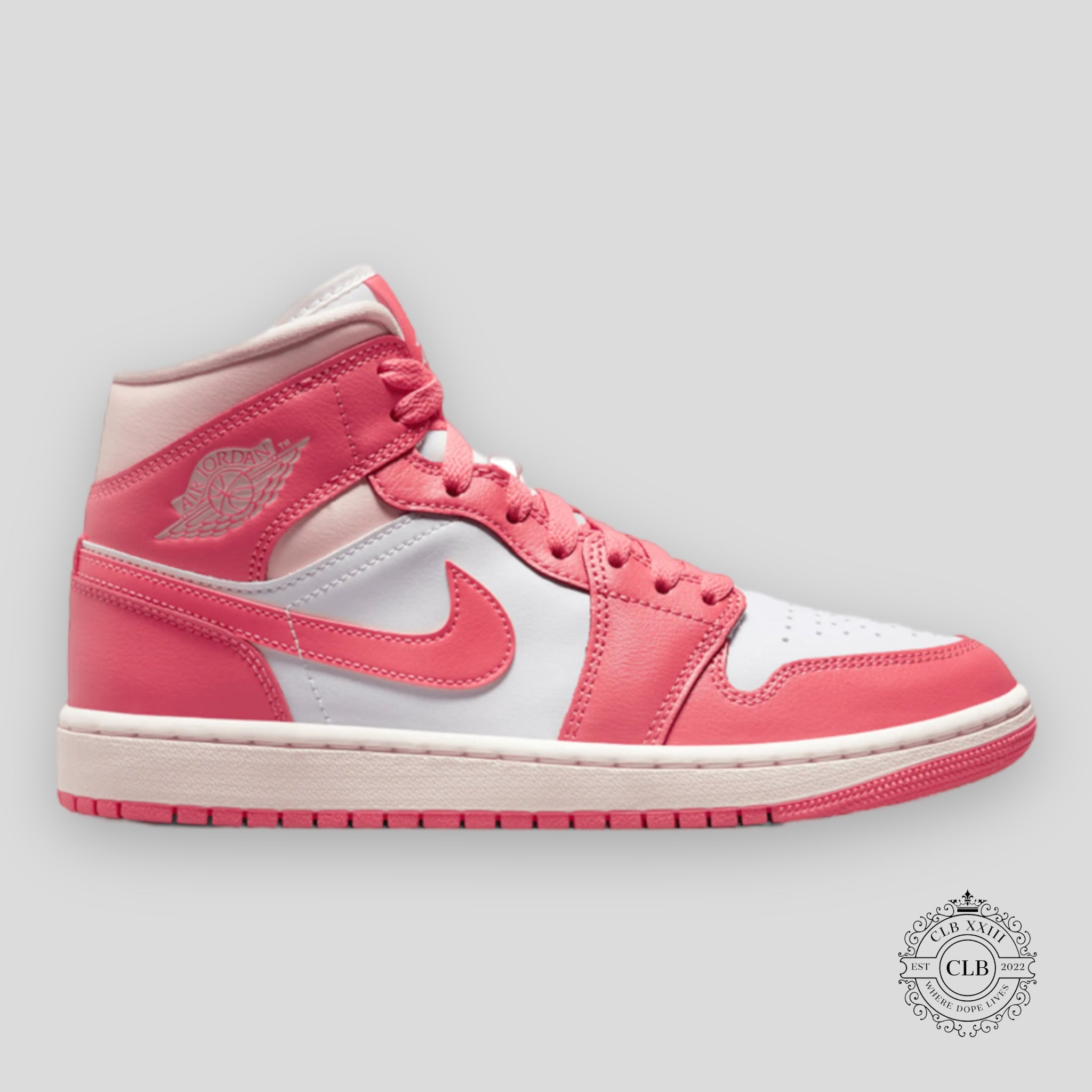 AIR JORDAN 1 MID (W) "STRAWBERRIES & CREAM"