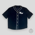 Louis Vuitton Monogram Denim Short Sleeve Shirt in Black