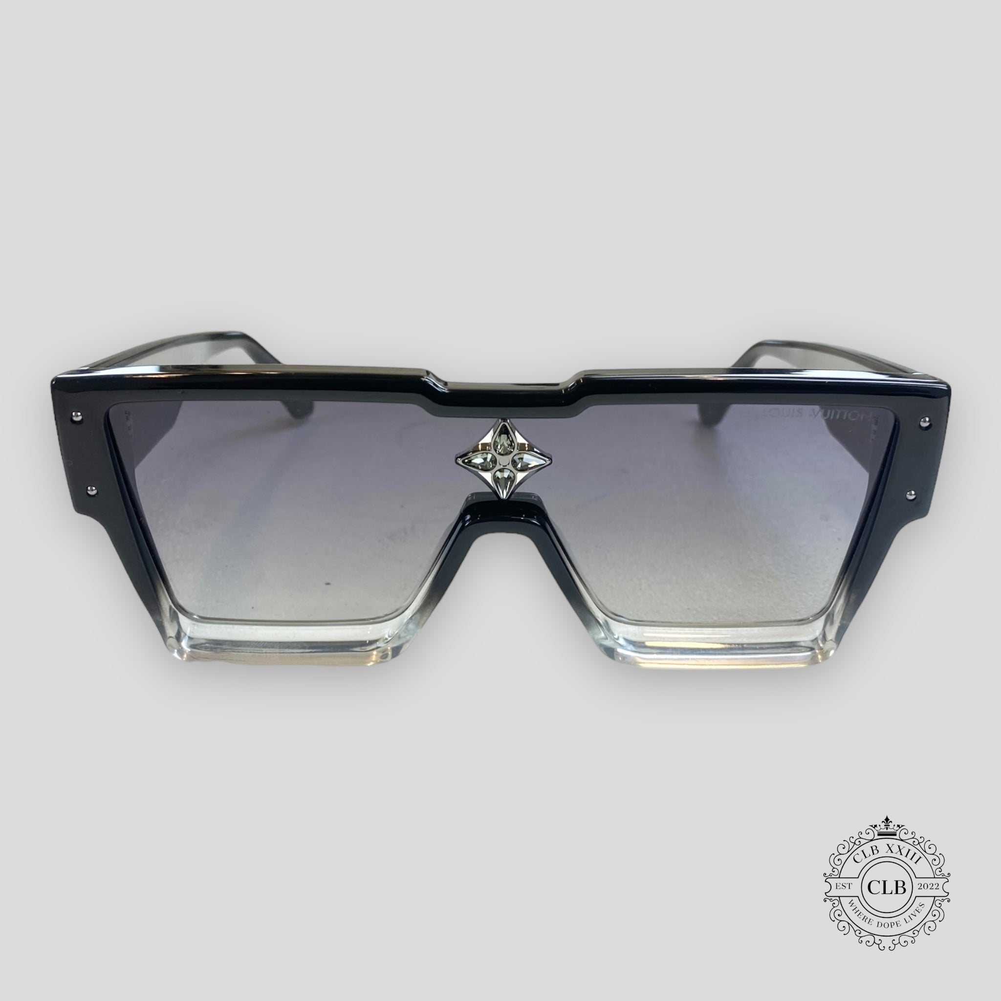LOUIS VUITTON CYCLONE SUNGLASSES - GRADIENT BLACK