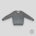 LOUIS VUITTON MONOGRAM DEGRADE LS KNITWEAR - GREY
