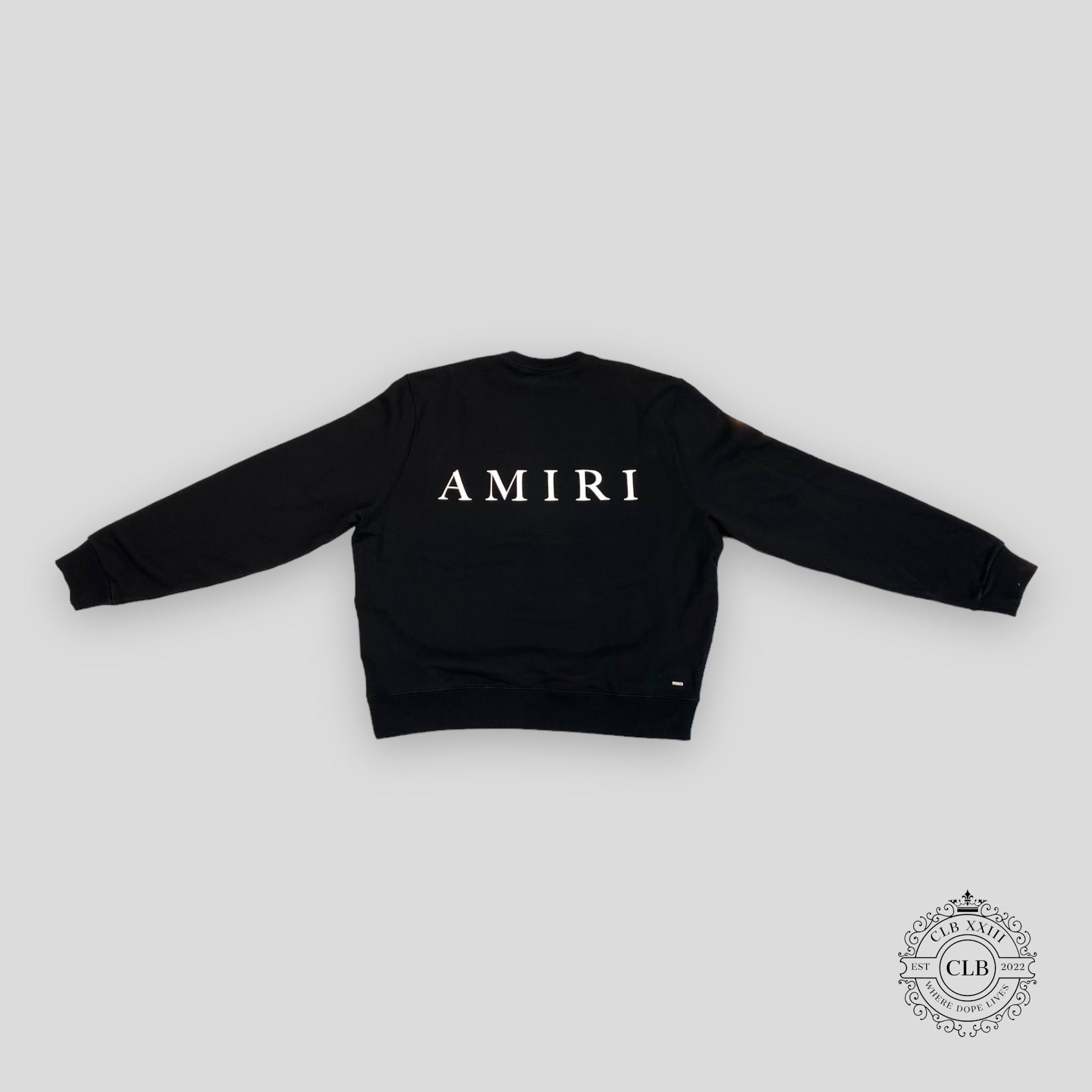 Amiri Ma Core Logo Crewneck in Black